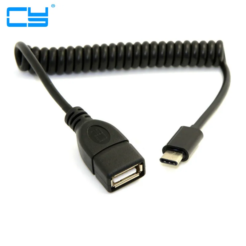 Stretch USB-C USB 3.1 Type C to USB 2.0 A Female OTG Data Cable for Tablet & Mobile Phone & Laptop
Stretch USB-C USB 3.1 Type C to USB 2.0 A Female OTG Data Cable for Tablet & Mobile Phone & Laptop