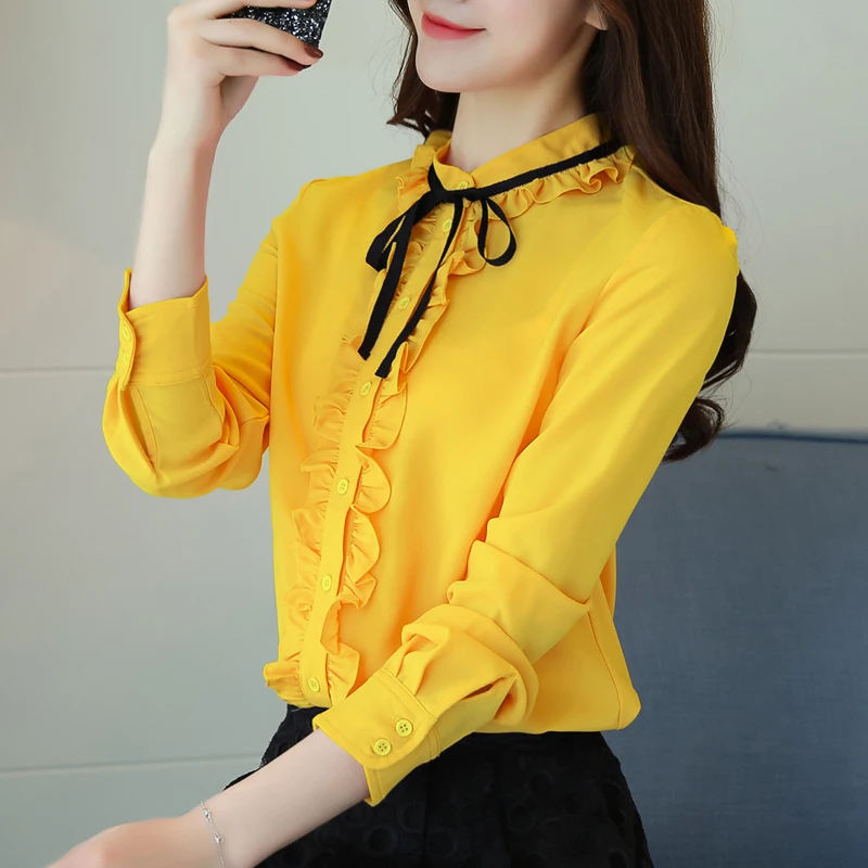 plus size New autumn Women's Clothing fashion trend temperament thin stand bow bandages ruffles solid full ladies office shirts
plus size New autumn Women's Clothing fashion trend temperament thin stand bow bandages ruffles solid full ladies office shirts
