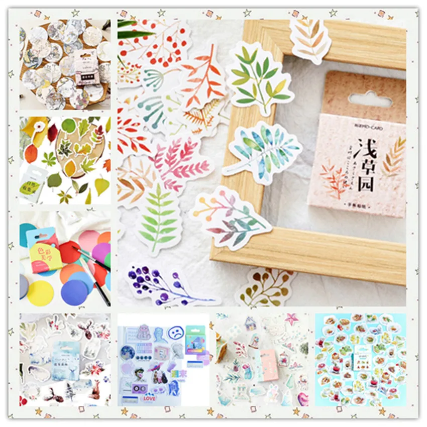 46pcs/pack Kawaii Cute Cartoon Paper Decorative Stickers Scrapbooking For DIY Product Diary School Supplies 12 Styles Can Choose
46pcs/pack Kawaii Cute Cartoon Paper Decorative Stickers Scrapbooking For DIY Product Diary School Supplies 12 Styles Can Choose