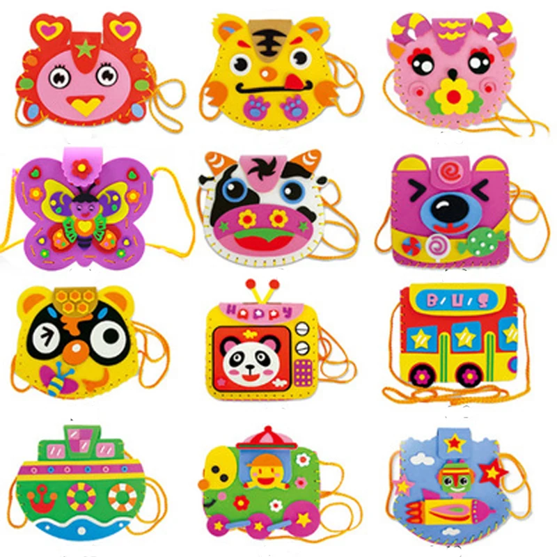 1 Set Multicolor EVA Foam Puzzles Lovely Animals Children Handmade Bags DIY Crafts For Kids Interactive Educational Toys
1 Set Multicolor EVA Foam Puzzles Lovely Animals Children Handmade Bags DIY Crafts For Kids Interactive Educational Toys