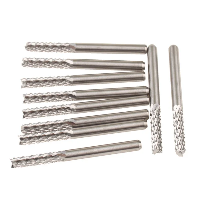 Fixmee 10pcs 3.175mm Corn Milling Cutter Printed Circuit Board Carbide Router Bit Endmill Precision PCB Cutters Mill Tools
Fixmee 10pcs 3.175mm Corn Milling Cutter Printed Circuit Board Carbide Router Bit Endmill Precision PCB Cutters Mill Tools