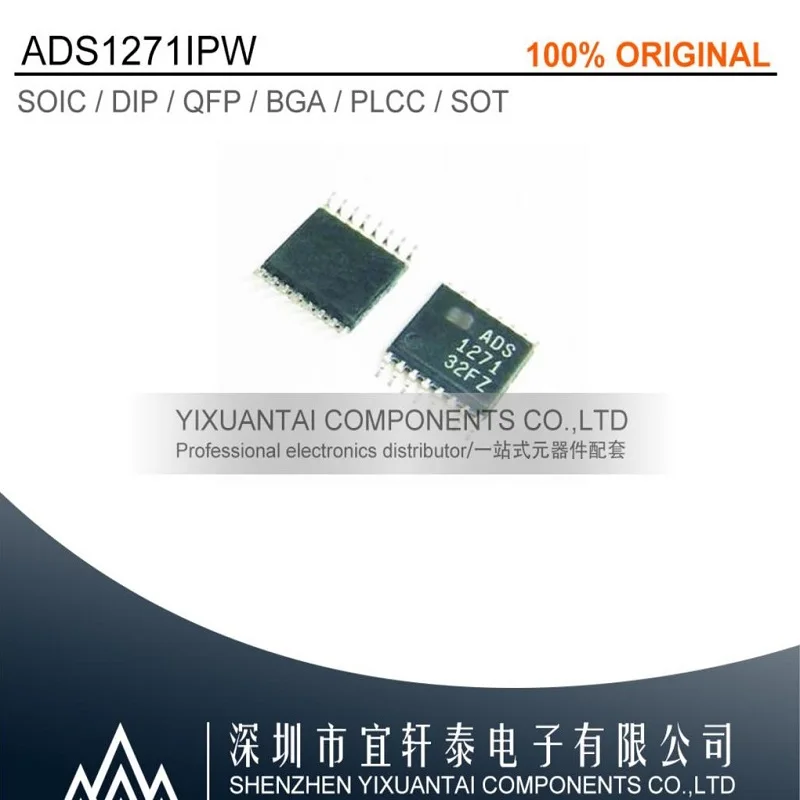 1pcs/lot 5pcs/lot 10pcs/lot Free shipping 100% original ADS1271IPW ADS1271 TSSOP16
1pcs/lot 5pcs/lot 10pcs/lot Free shipping 100% original ADS1271IPW ADS1271 TSSOP16