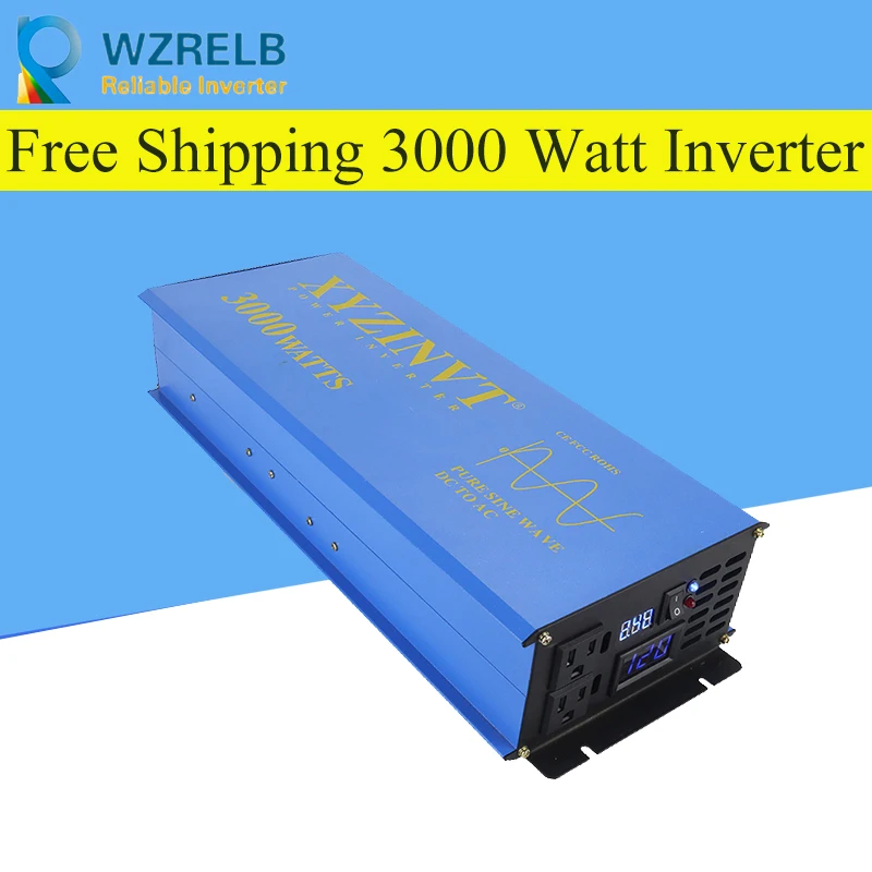 XYZ INVT Continuous Power 3000w Pure Sine Wave Solar Inverter 24V To 220V Off-grid Pure Sine Wave Solar Inverter Solar Converter
XYZ INVT Continuous Power 3000w Pure Sine Wave Solar Inverter 24V To 220V Off-grid Pure Sine Wave Solar Inverter Solar Converter