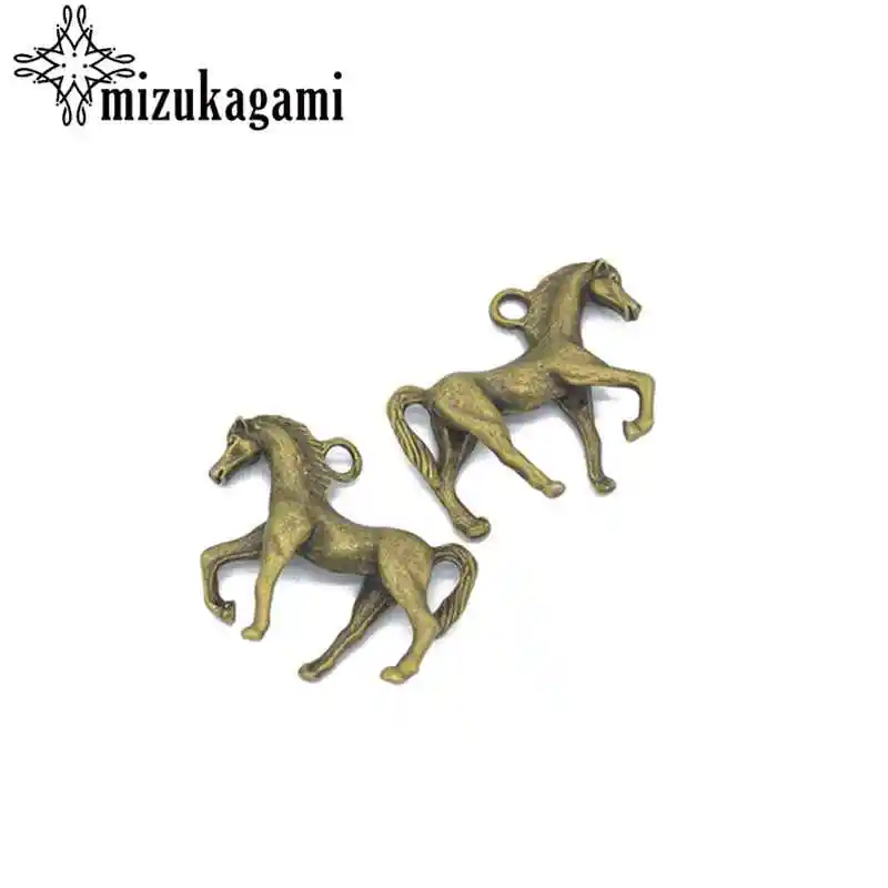 Retro Zinc Alloy Bronze Horse 20pcs/lot For DIY Fashion Pendant Earrings Jewelry Making Finding Accessories
Retro Zinc Alloy Bronze Horse 20pcs/lot For DIY Fashion Pendant Earrings Jewelry Making Finding Accessories