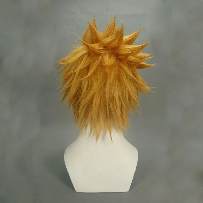 Kingdom Hearts Roxas Wig Ventus Cosplay Wig 30cm Short Straight Synthetic Hair Man Game Anime Costume Party Wig Gift Golden
Kingdom Hearts Roxas Wig Ventus Cosplay Wig 30cm Short Straight Synthetic Hair Man Game Anime Costume Party Wig Gift Golden