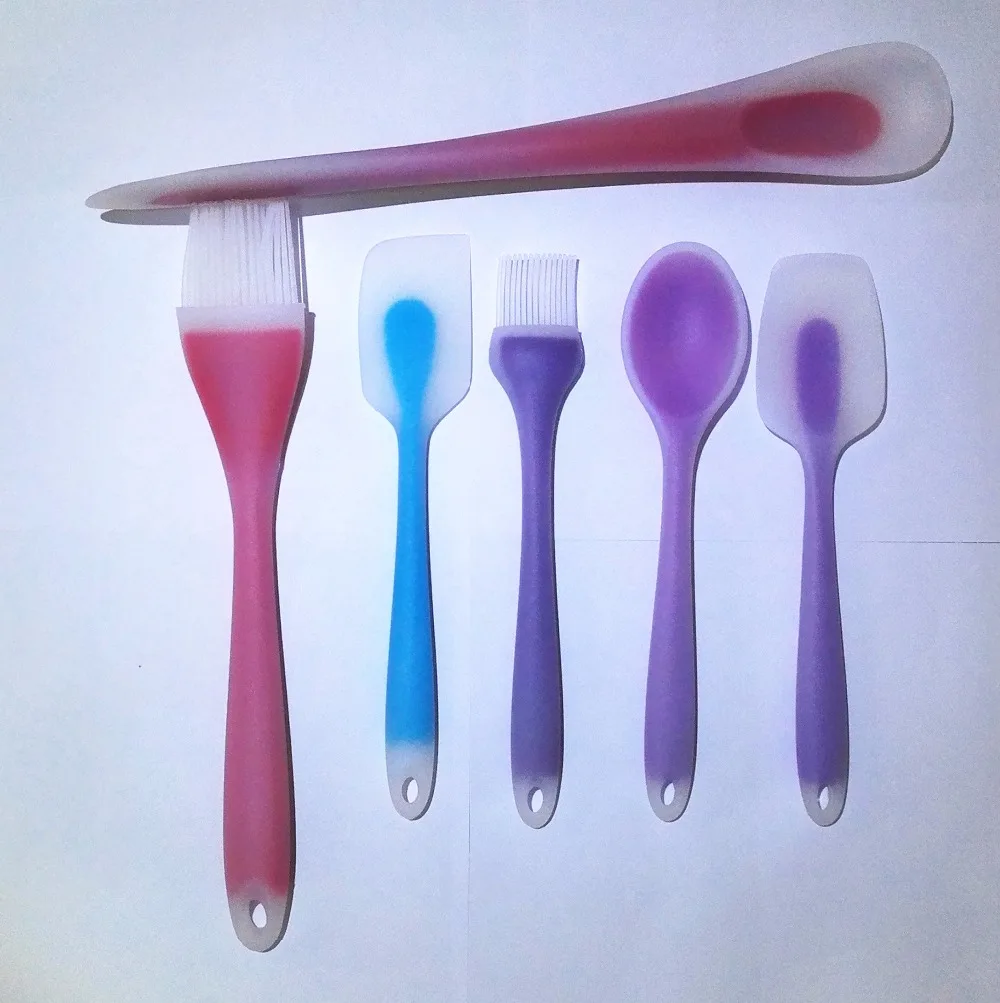 6pcs 1 set Silicone Cake Tool Scraper combination Silicone Spoon Cake Cream Butter Spatula Mixing Scraper Brush Silicone
6pcs 1 set Silicone Cake Tool Scraper combination Silicone Spoon Cake Cream Butter Spatula Mixing Scraper Brush Silicone