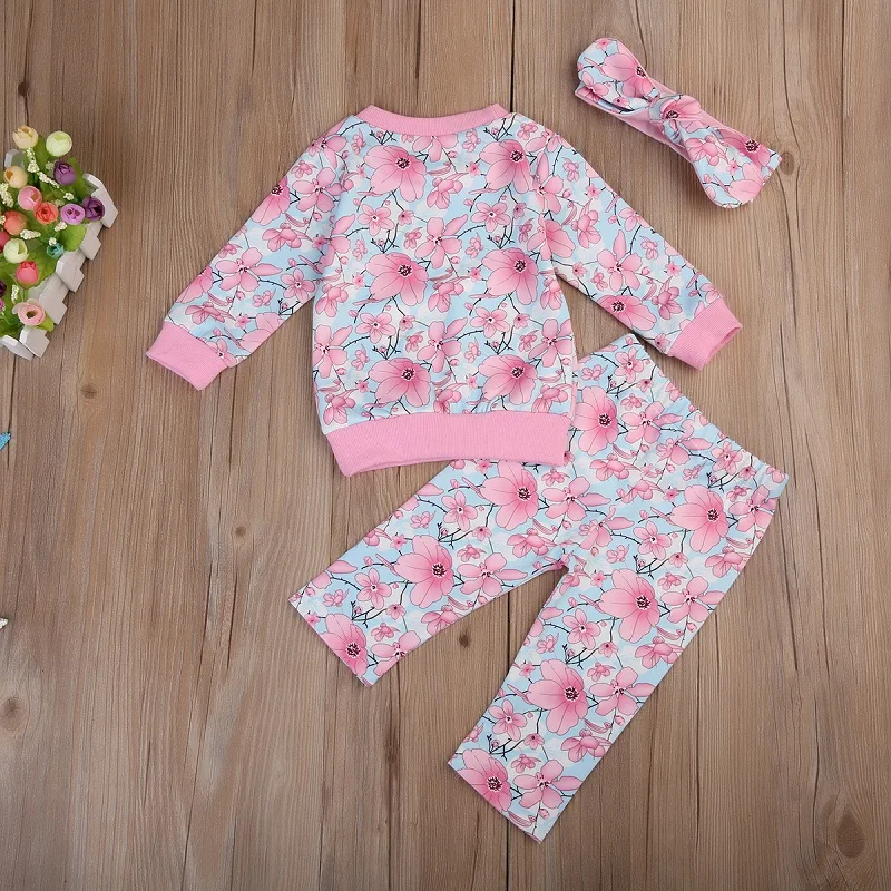 Floral Girls Clothing Set New Kids Baby Girls Floral Long Sleeve Tops Sweatshirt Pants Clothes Cotton Outfits
Floral Girls Clothing Set New Kids Baby Girls Floral Long Sleeve Tops Sweatshirt Pants Clothes Cotton Outfits