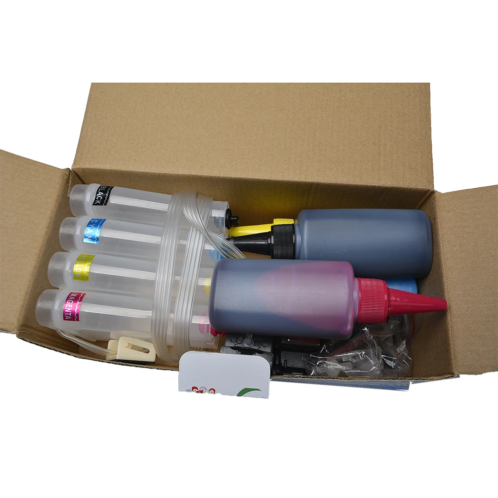 High print quality CISS Continuous Ink Supply System for HPs 301 used for Deskjet 1000 2000 2050 3000 3050se ect.
High print quality CISS Continuous Ink Supply System for HPs 301 used for Deskjet 1000 2000 2050 3000 3050se ect.