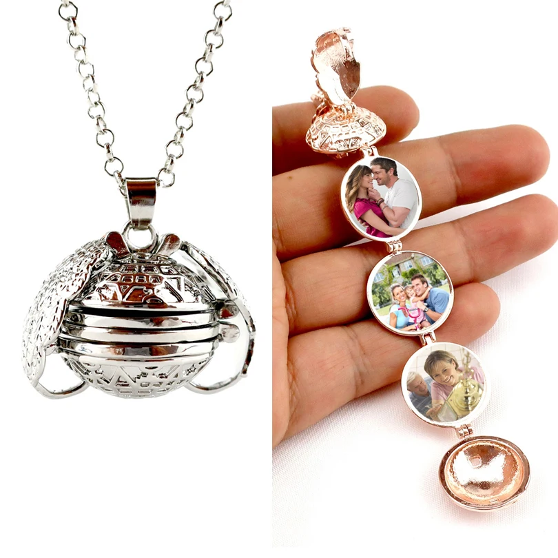 Expanding 3 Photo Locket Necklace Pendant Choker Angel Wings Gift Jewelry Decor Necklace Exquisite Ornaments Torque Pendant
Expanding 3 Photo Locket Necklace Pendant Choker Angel Wings Gift Jewelry Decor Necklace Exquisite Ornaments Torque Pendant