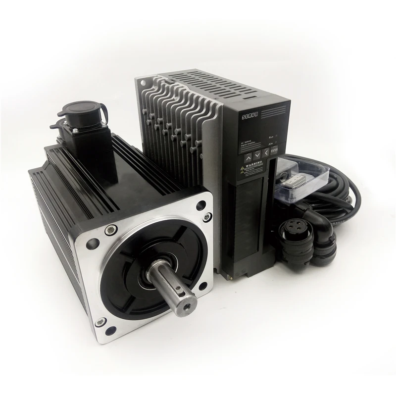 1.3KW AC servo motor 130ST-M05025 2500RPM 5Nm and matched servo driver JB-1000C30L with 5m cable
1.3KW AC servo motor 130ST-M05025 2500RPM 5Nm and matched servo driver JB-1000C30L with 5m cable