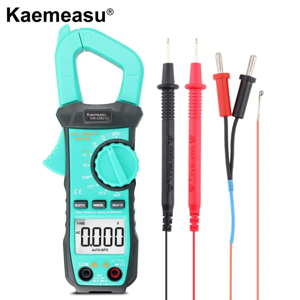 kaemeasu Mini Digital Clamp Meters Multimeter 6000 Count automatic digital meter Electrician Measuring Tool KM-CM21C
kaemeasu Mini Digital Clamp Meters Multimeter 6000 Count automatic digital meter Electrician Measuring Tool KM-CM21C