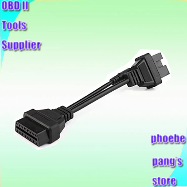 High Quality Diagnostic Cable for MITSUBISHI 12 Pin Female + DC Plug to OBD OBD2 OBDII OBD-II DLC 16 Pin Female
High Quality Diagnostic Cable for MITSUBISHI 12 Pin Female + DC Plug to OBD OBD2 OBDII OBD-II DLC 16 Pin Female