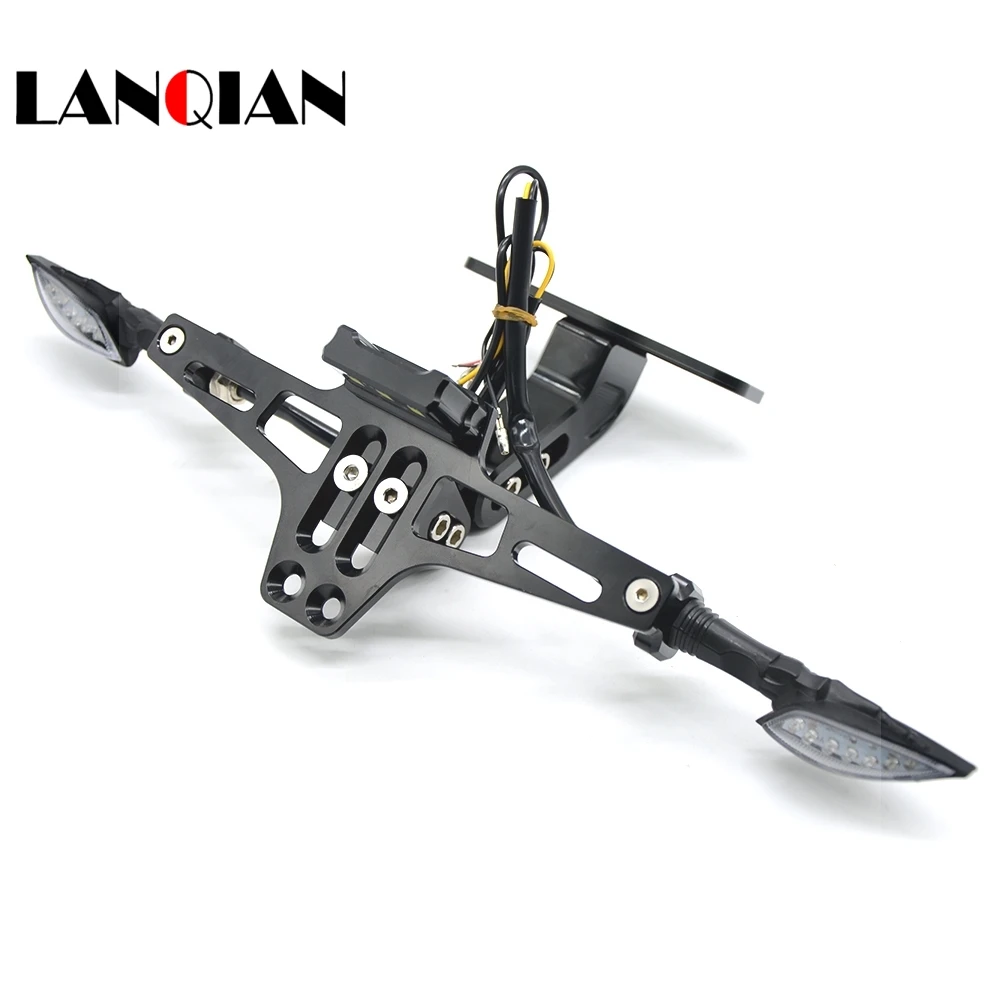 Motorcycle CNC License Plate Bracket indicator lights Frame for Kawasaki Ninja 300 Ninja 250R 300R Z750 Z800 Z1000 modified
Motorcycle CNC License Plate Bracket indicator lights Frame for Kawasaki Ninja 300 Ninja 250R 300R Z750 Z800 Z1000 modified