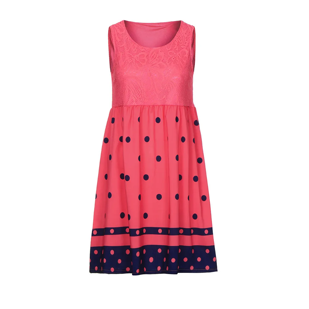 Dress a-line Floral Lace And Printing O-Neck Polyester Short Sleeve Dress Party Short Beach Tank Mini Dress
Dress a-line Floral Lace And Printing O-Neck Polyester Short Sleeve Dress Party Short Beach Tank Mini Dress