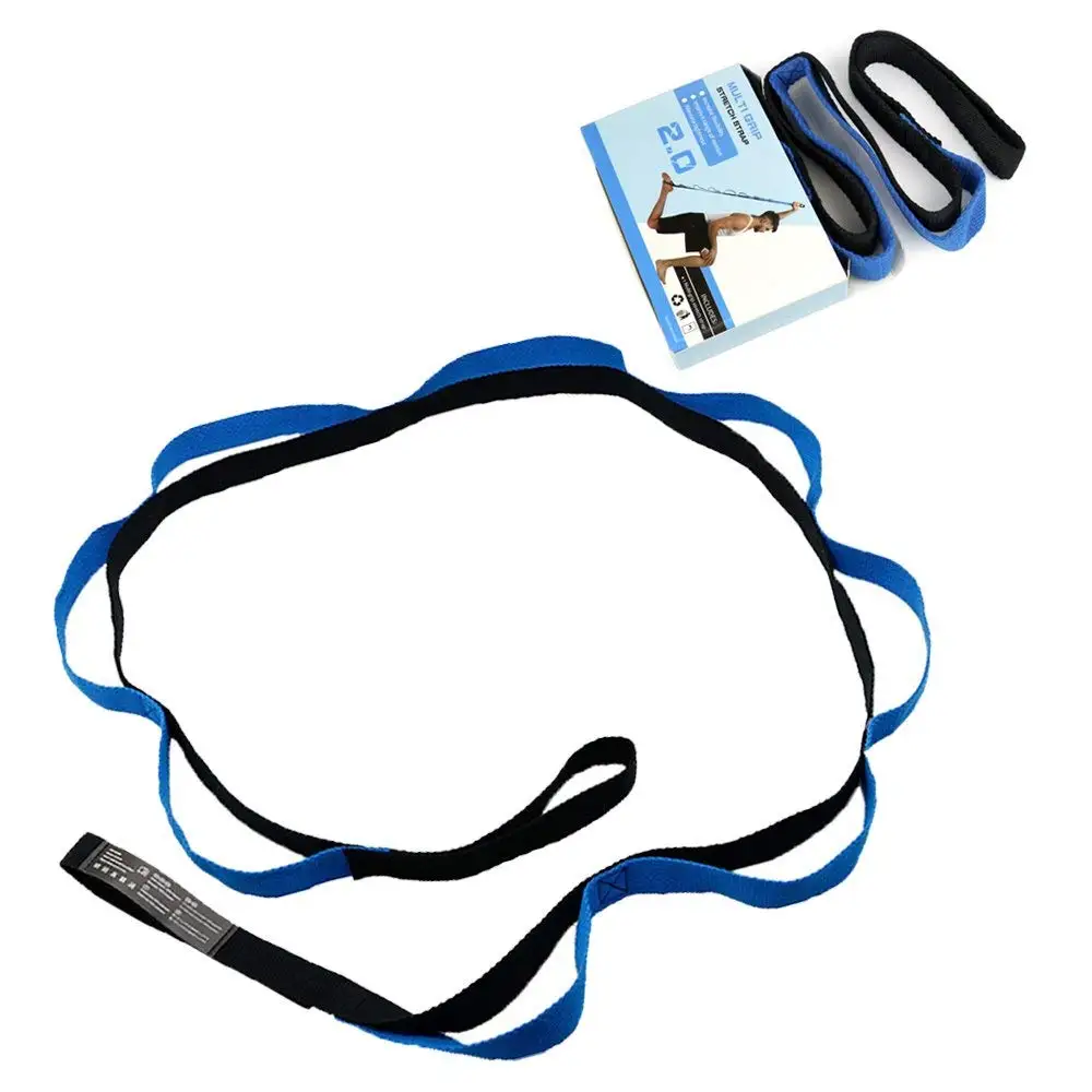 Yoga Strap for Stretching Stretch Band with 10 Loops &Multi-Grip Pilates Hamstring Stretcher Belt Strap
Yoga Strap for Stretching Stretch Band with 10 Loops &Multi-Grip Pilates Hamstring Stretcher Belt Strap