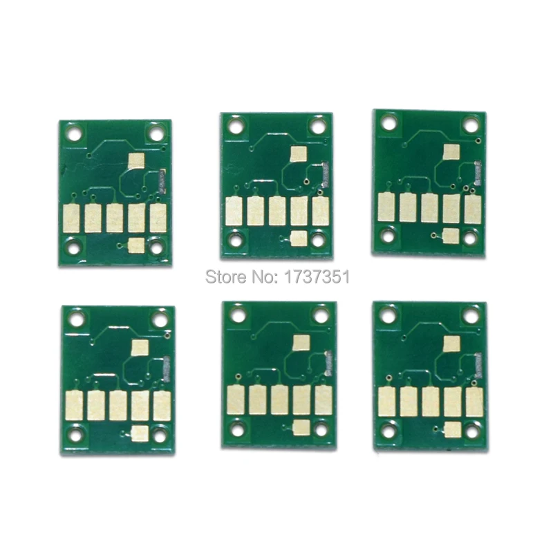 6 Color PGI-170 CLI-171 Auto Reset ARC Chip for Canon PIXMA MG7710 TS8010 TS9010 Printer Ink Cartridge
6 Color PGI-170 CLI-171 Auto Reset ARC Chip for Canon PIXMA MG7710 TS8010 TS9010 Printer Ink Cartridge