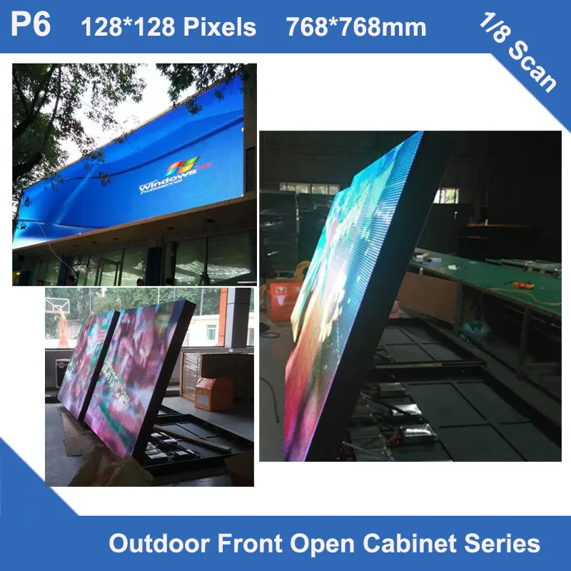 TEEHO LED Display TV outdoor led cabinet P6 fixed use Front Maintainance Cabinet 768mm*768mm 1/8 scan led module Panel cabinet
TEEHO LED Display TV outdoor led cabinet P6 fixed use Front Maintainance Cabinet 768mm*768mm 1/8 scan led module Panel cabinet