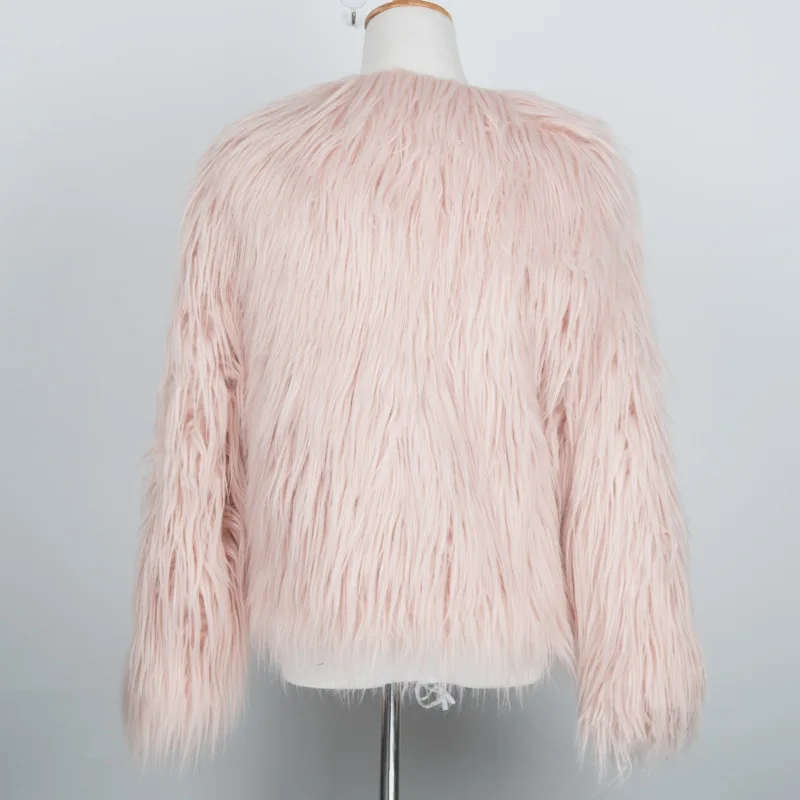 AKSLXDMMD Fur Coat 2019 New Autumn Winter Fashion Plus Size Women Long-sleeve Faux Fur Jackets and Coats Colete De Pele LH883
AKSLXDMMD Fur Coat 2019 New Autumn Winter Fashion Plus Size Women Long-sleeve Faux Fur Jackets and Coats Colete De Pele LH883