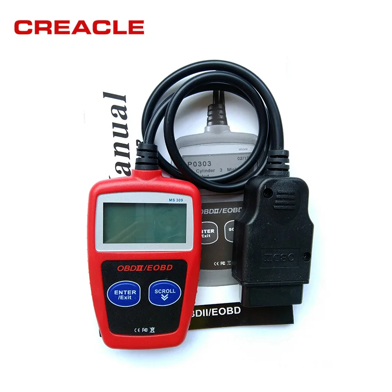 New Arrival MaxiScan MS309 OBD2 OBDII Scanner Code Reader Car MS 309 50pcs/bundle Professional Diagnostic-Tool Free Shipping
New Arrival MaxiScan MS309 OBD2 OBDII Scanner Code Reader Car MS 309 50pcs/bundle Professional Diagnostic-Tool Free Shipping