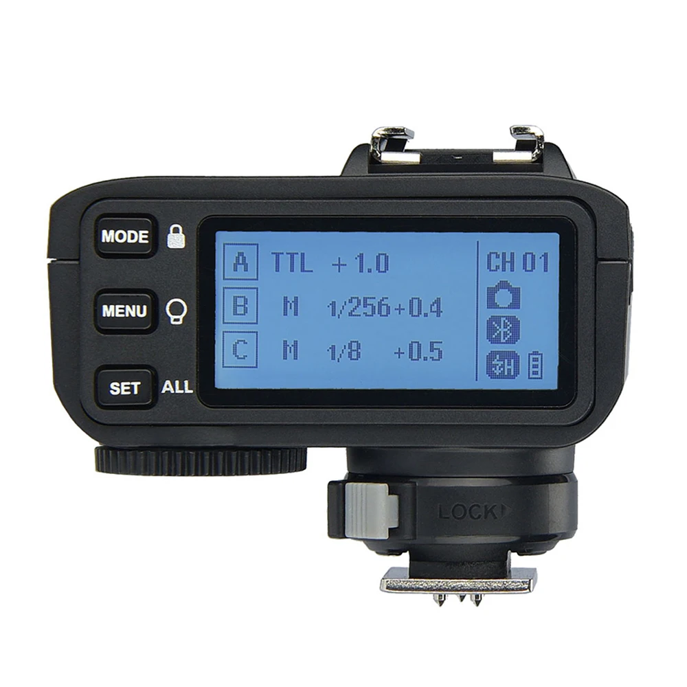 Godox X2T C/N/S/F/O/P HSS TTL Bluetooth беспроводной триггер вспышки по телефону для Canon Nikon Sony FUJI