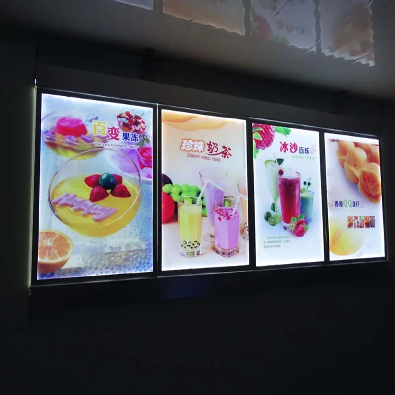 (3 Graphics/ Column) Single Sided Restaurant Menu Slim LED Light Boxes for Hotel,Restaurant,Cafe Store
(3 Graphics/ Column) Single Sided Restaurant Menu Slim LED Light Boxes for Hotel,Restaurant,Cafe Store