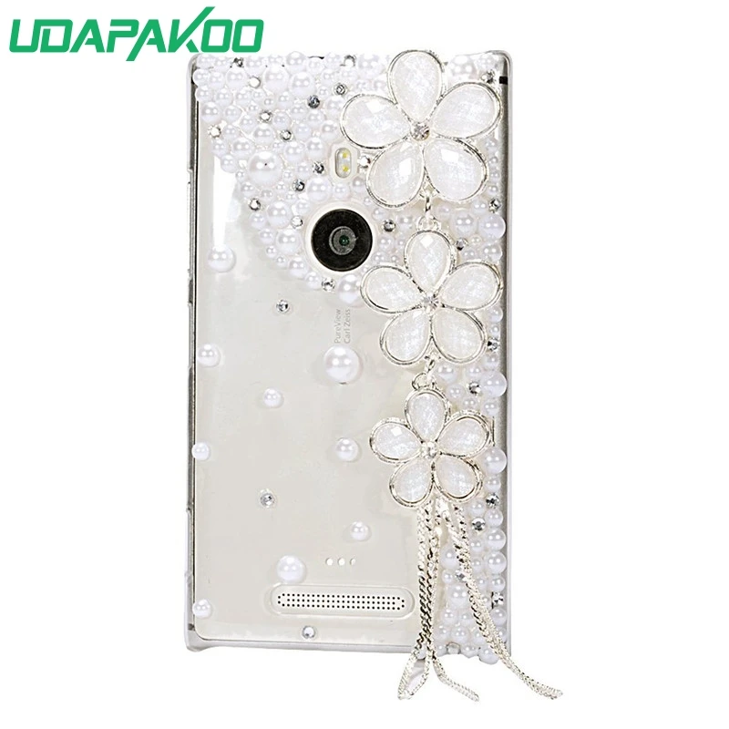 Прозрачный чехол со стразами и бриллиантами для Nokia Lumia 2/3/5/6 X6 2018/8/9/950