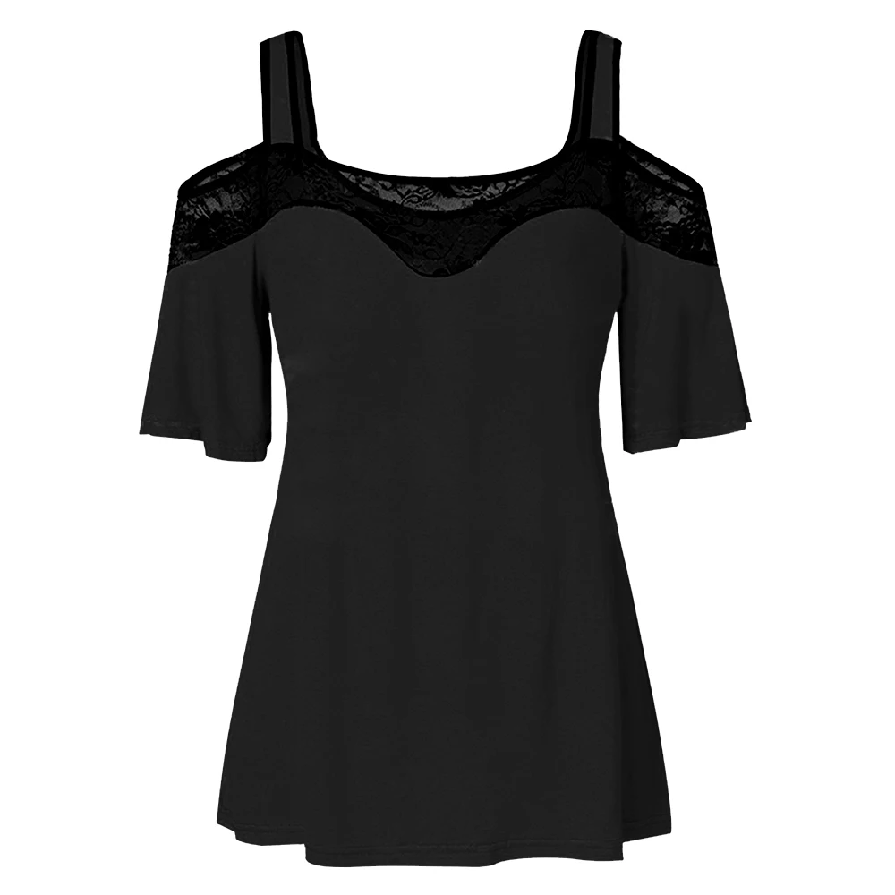 L-4XL 2019 Summer Plus Size Women Lace Tops Big Sizes Sexy Off Shoulder Ladies Tops Tees T-shirt Casual Large Size Loose Tops
L-4XL 2019 Summer Plus Size Women Lace Tops Big Sizes Sexy Off Shoulder Ladies Tops Tees T-shirt Casual Large Size Loose Tops