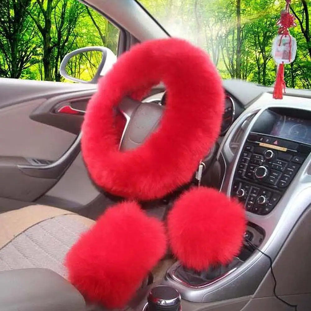 Autumn Winter Warm Comfortable Plush Wool Steering Wheel Leather Breathable Non-Slip Car Handle Cover
Autumn Winter Warm Comfortable Plush Wool Steering Wheel Leather Breathable Non-Slip Car Handle Cover