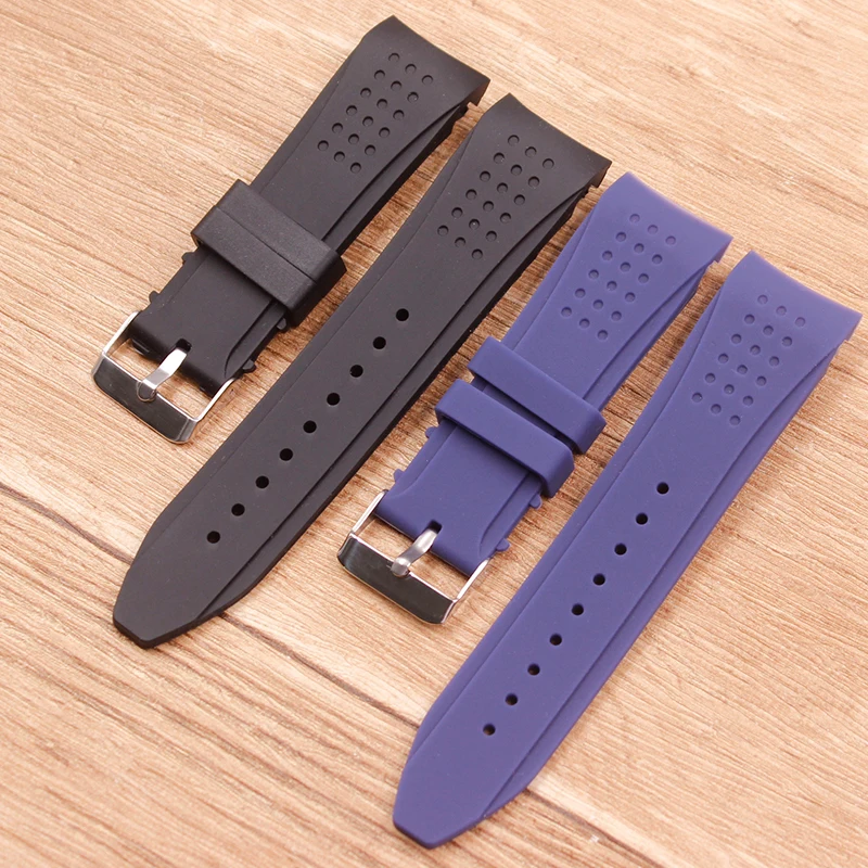 Watch Accessories Sports Waterproof Silicone Strap 24mm Pin Buckle for IWC Portugal Men's Strap
Watch Accessories Sports Waterproof Silicone Strap 24mm Pin Buckle for IWC Portugal Men's Strap