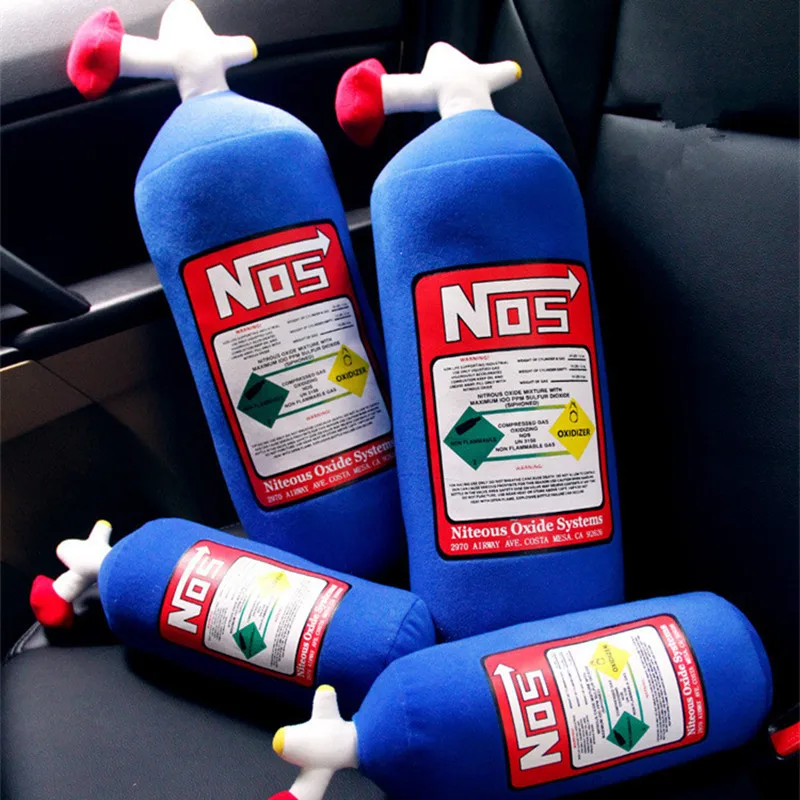 New Creative NOS Nitrous Oxide Bottle Soft Pillow Plush Toys Turbo JDM Cushion Gifts Car Decor Headrest Backrest Seat Neck Rest
New Creative NOS Nitrous Oxide Bottle Soft Pillow Plush Toys Turbo JDM Cushion Gifts Car Decor Headrest Backrest Seat Neck Rest