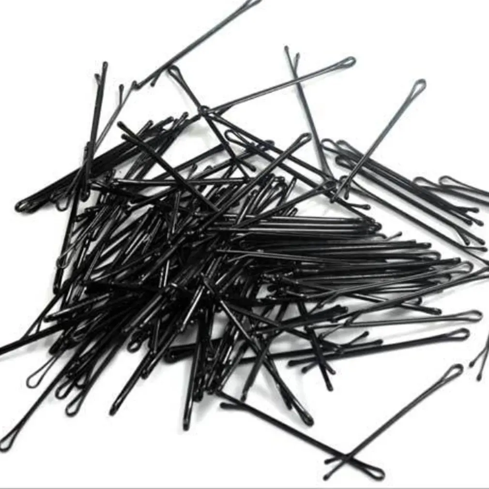 Фото Черные Корейские шпильки для волос U образные аксессуары - купить
