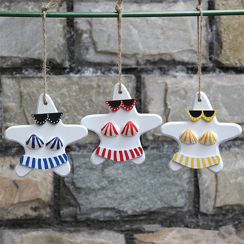 3pc Mediterranean Style Starfish Hung Decor Wooden Adorn Crafts Wood Ornaments Marine Pendant DIY Decoration Accessories Modern
3pc Mediterranean Style Starfish Hung Decor Wooden Adorn Crafts Wood Ornaments Marine Pendant DIY Decoration Accessories Modern