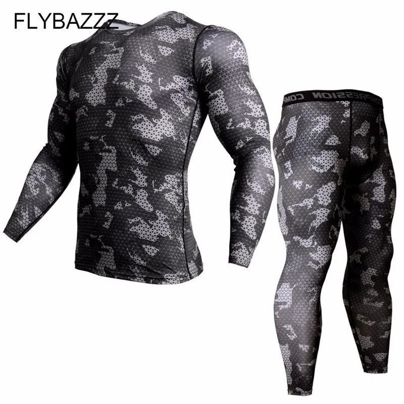 Men's Camouflage Sports Suit Compression Clothing Fitness Gym Workout Tights Kit Thermal Underwear MMA Rashgard Shirt Sportswear
Men's Camouflage Sports Suit Compression Clothing Fitness Gym Workout Tights Kit Thermal Underwear MMA Rashgard Shirt Sportswear