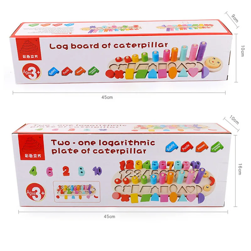 Kids Caterpillar Digital Shape Logarithm Board Games Wooden Toys Learning Educational Toys For Children Montessori Math Toys
Kids Caterpillar Digital Shape Logarithm Board Games Wooden Toys Learning Educational Toys For Children Montessori Math Toys