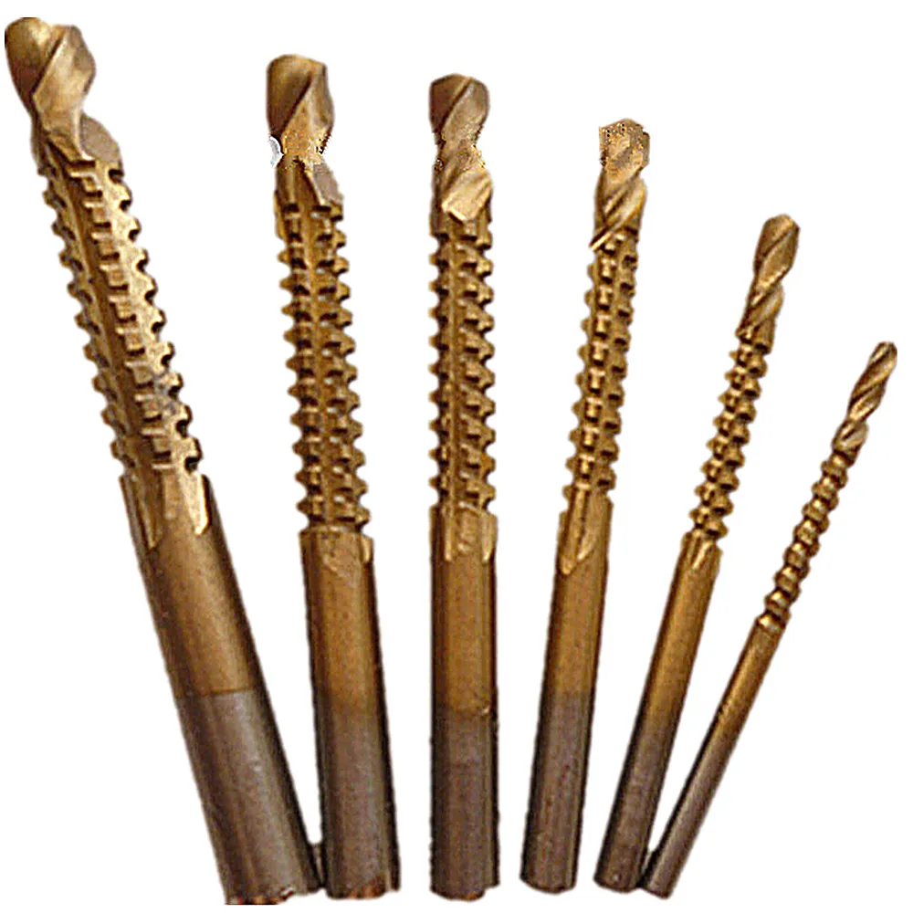 Сверло для деревообработки с титановым покрытием 6 шт.|drill bit|drill bit sawsaw drill |