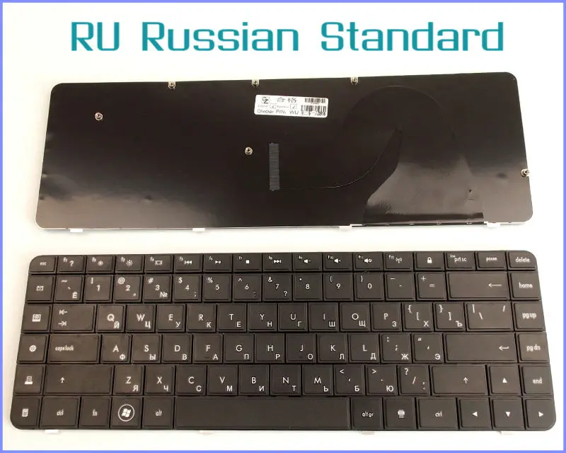 Russian RU Version Keyboard for HP Pavilion G56 G56-100 G62 G62-340 G62-340US Laptop
Russian RU Version Keyboard for HP Pavilion G56 G56-100 G62 G62-340 G62-340US Laptop