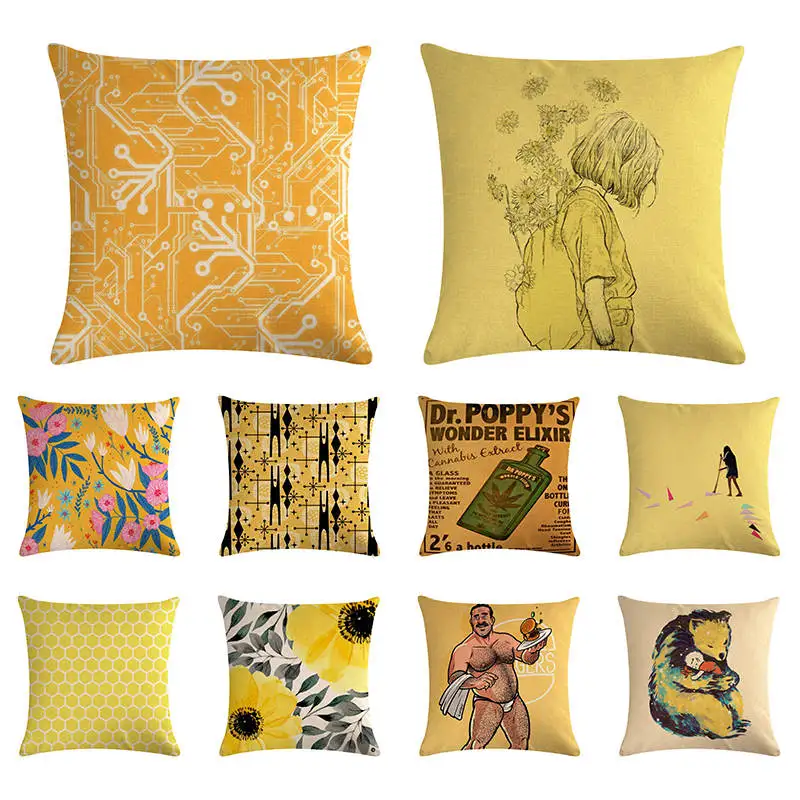 Новые предметы домашнего обихода наволочки желтый геометрический диван наволочка медведь хлопок лен украшение гостиной наволочка ZY1352
Новые предметы домашнего обихода наволочки желтый геометрический диван наволочка медведь хлопок лен украшение гостиной наволочка ZY1352