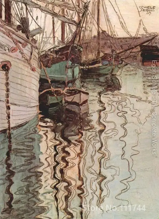 paintings for living room Sailing ships in the waves exciting water by Egon Schiele Landscape art High quality Hand painted
paintings for living room Sailing ships in the waves exciting water by Egon Schiele Landscape art High quality Hand painted