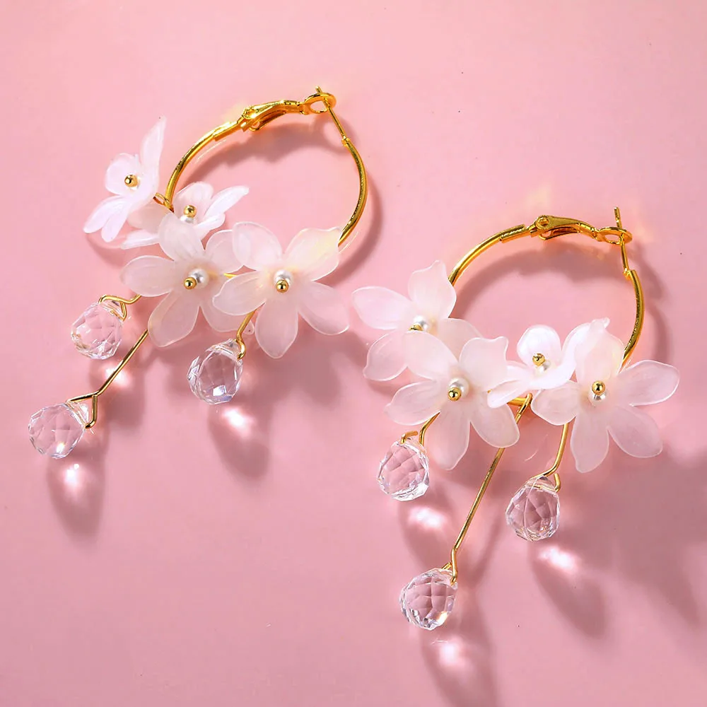IPARAM Fashion Korean Flower Drop Earrings for Women White Acrylic Drops Temperament Earrings Brinco Jewelry Wholesale Jewelry
IPARAM Fashion Korean Flower Drop Earrings for Women White Acrylic Drops Temperament Earrings Brinco Jewelry Wholesale Jewelry