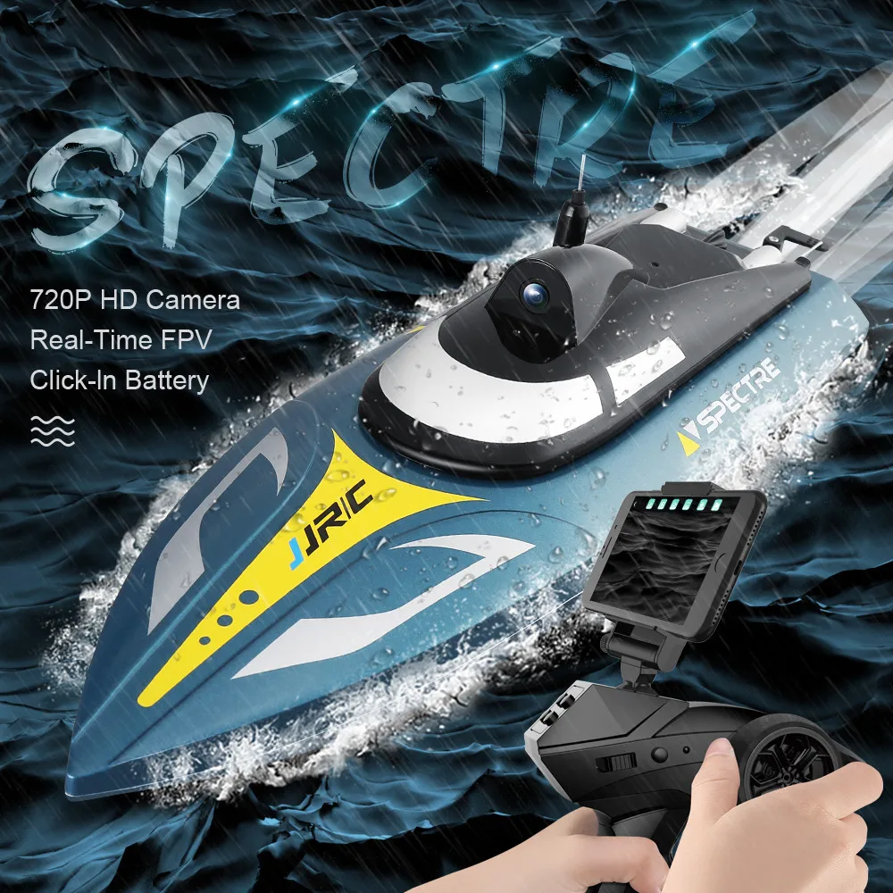 JJRC S4 2 4 г 25 км/ч RC гоночный катер 720 P HD Камера WI FI FPV App дистанционного Управление катере корабль водяного
