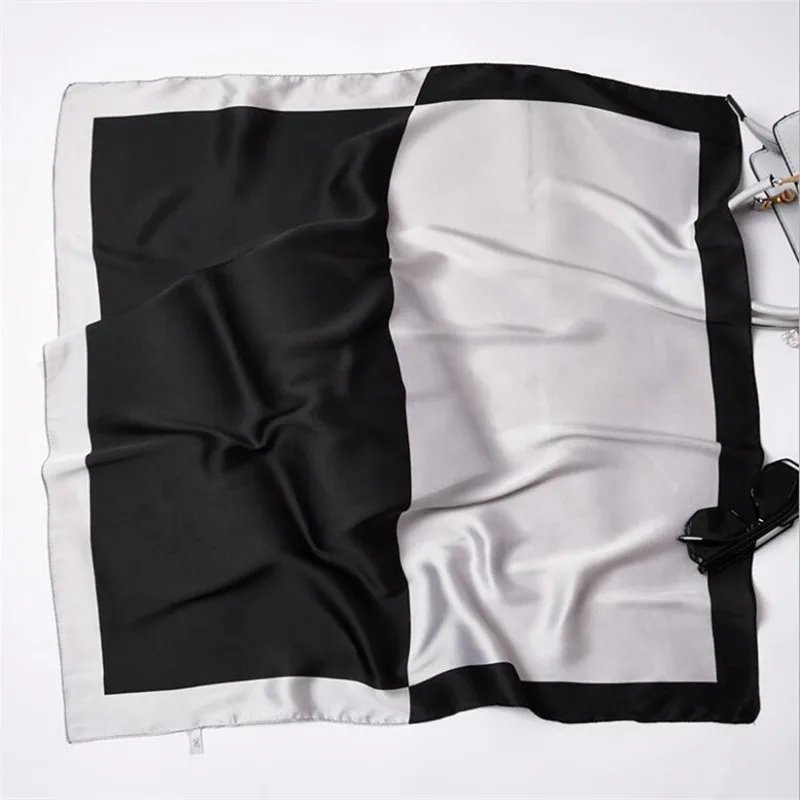 New Women Scarf Silk Wrap Elegant Spring Autumn Floral Print Patchwork Head Neck Hair Tie Band Neckerchief Square Scarves
New Women Scarf Silk Wrap Elegant Spring Autumn Floral Print Patchwork Head Neck Hair Tie Band Neckerchief Square Scarves