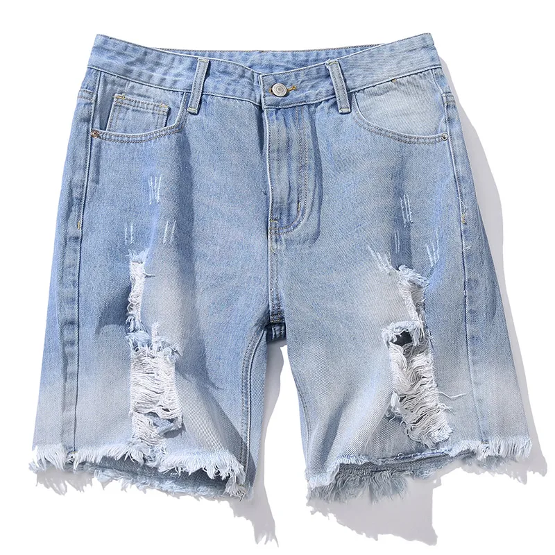 2018 man shorts summer shorts jeans men trend 5XL big size hole roipped denim shorts male
2018 man shorts summer shorts jeans men trend 5XL big size hole roipped denim shorts male