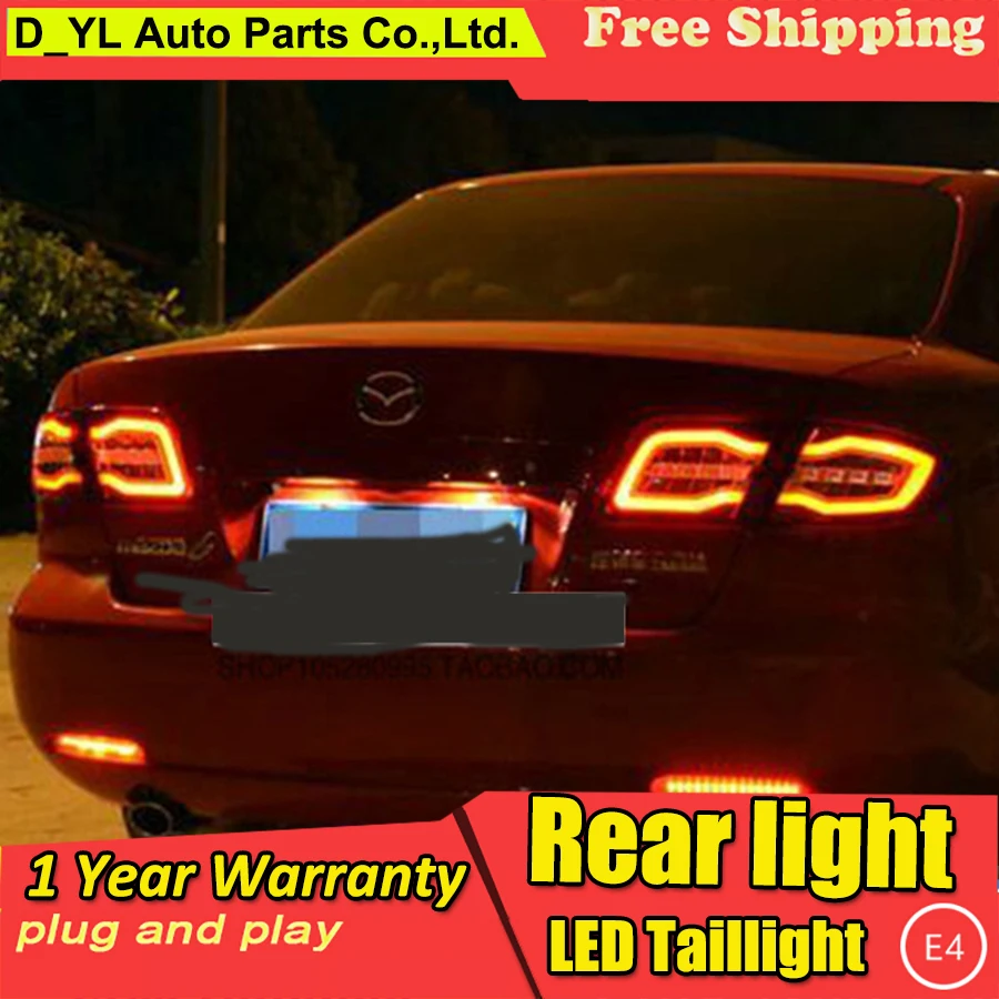 DY_L Car Styling for Mazda 6 Taillights 2004-2013 Mazda6 Classic LED Tail Lamp Rear Lamp DRL+Brake+Park+Signal led light
DY_L Car Styling for Mazda 6 Taillights 2004-2013 Mazda6 Classic LED Tail Lamp Rear Lamp DRL+Brake+Park+Signal led light