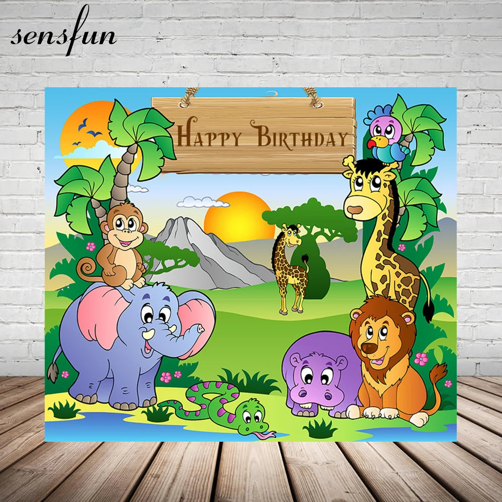 Sensfun Children Safari Party Birthday Photography Backdrop For Kids Monkey Lion Elephant Backgrounds For Photo Studio Vinyl
Sensfun Children Safari Party Birthday Photography Backdrop For Kids Monkey Lion Elephant Backgrounds For Photo Studio Vinyl