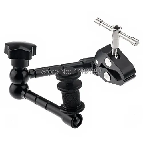 2ni1 1pcs11" Inch Articulating Magic Arm +1pcs Large Super Clamp Large Crab Pliers Clip for HDMI Monitor LED Lights
2ni1 1pcs11" Inch Articulating Magic Arm +1pcs Large Super Clamp Large Crab Pliers Clip for HDMI Monitor LED Lights