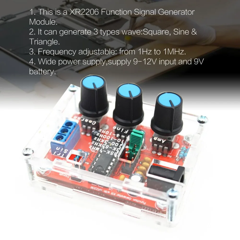 XR2206 функция сигнала Генератор синуса треугольник квадратной волны выход 1 Гц МГц