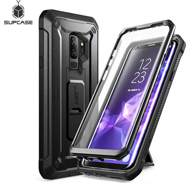 

SUPCASE For Samsung Galaxy S9 Plus Unicorn Beetle UB Pro Shockproof Rugged Case Cover with Built-in Screen Protector & Kickstand