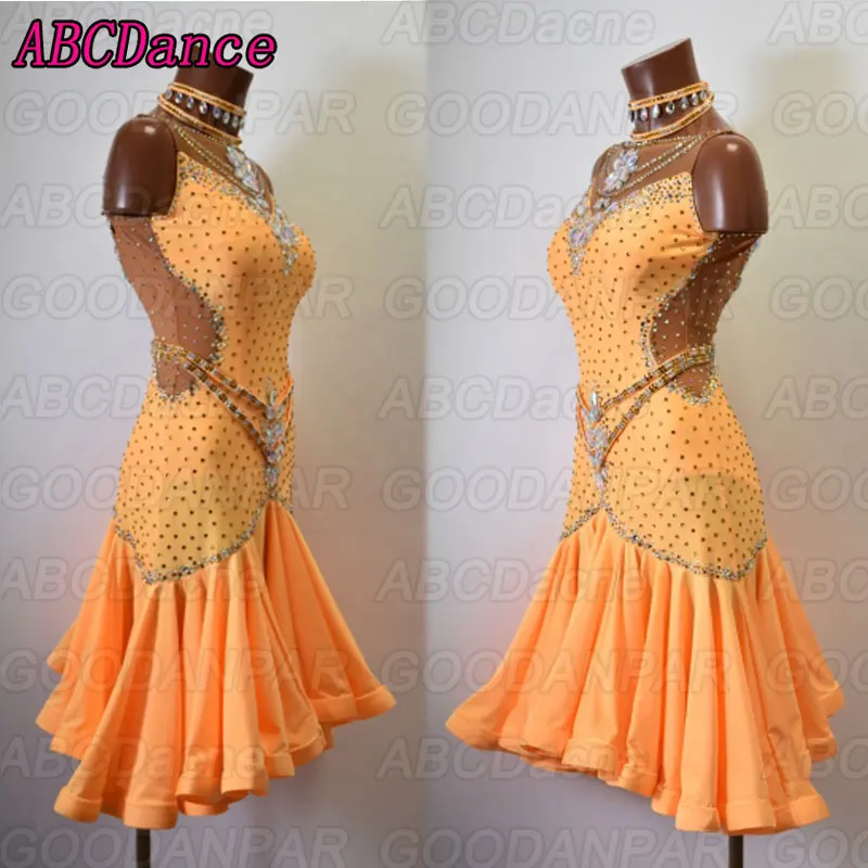 Latin dance dress sexy Sleeveless Cha Cha Rumba Samba Tango dance dresses handmade custom size open back
Latin dance dress sexy Sleeveless Cha Cha Rumba Samba Tango dance dresses handmade custom size open back