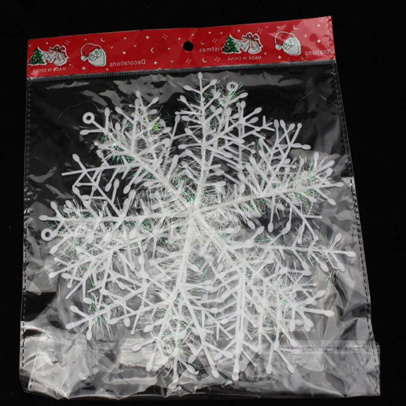 2017 Merry Christmas 30pcs/lot 11cm Christmas Ornament White Christmas Snowflake Tree Window Home New Year Christmas Decorations
2017 Merry Christmas 30pcs/lot 11cm Christmas Ornament White Christmas Snowflake Tree Window Home New Year Christmas Decorations