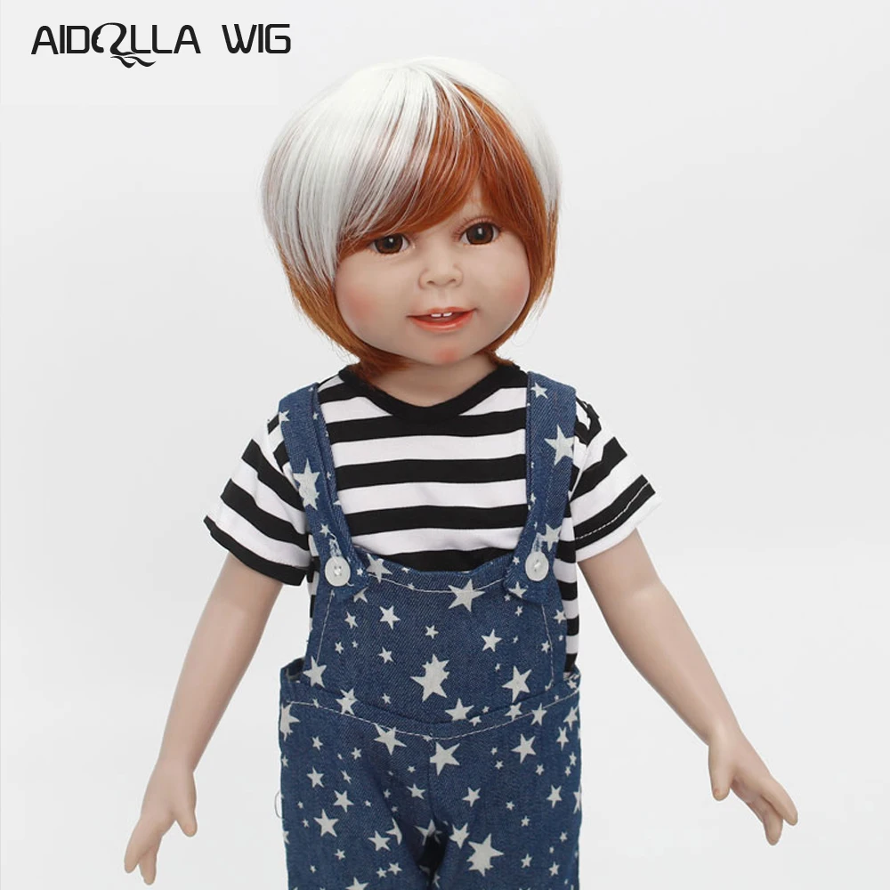 AIDOLLA American Dolls Hair Accessories Short Wigs for Girl Boy Gift High-temperature Wire Wig Multicolor
AIDOLLA American Dolls Hair Accessories Short Wigs for Girl Boy Gift High-temperature Wire Wig Multicolor
